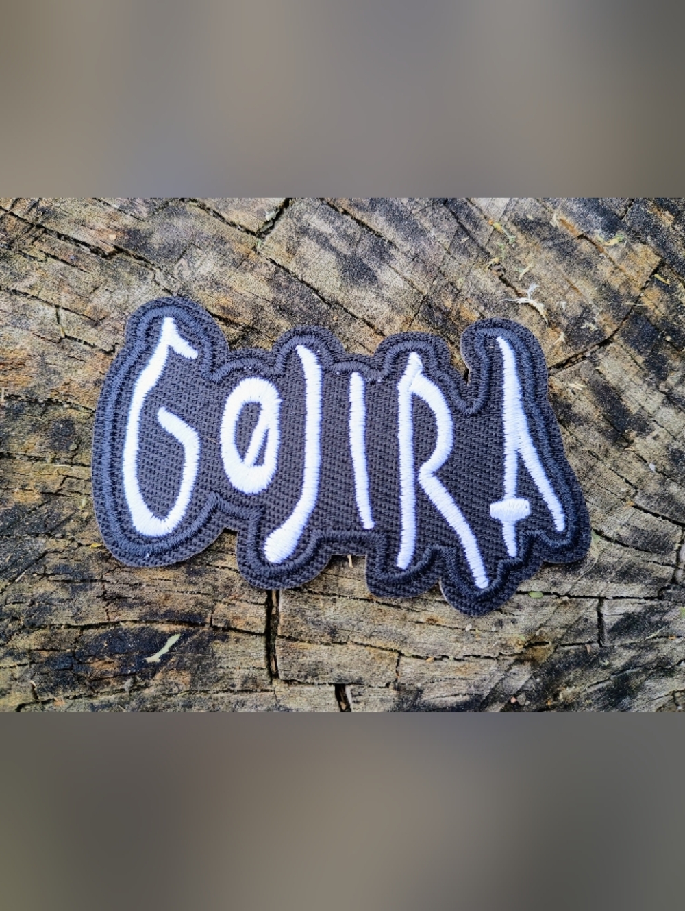 BAND PATCH- Gojira (Black)